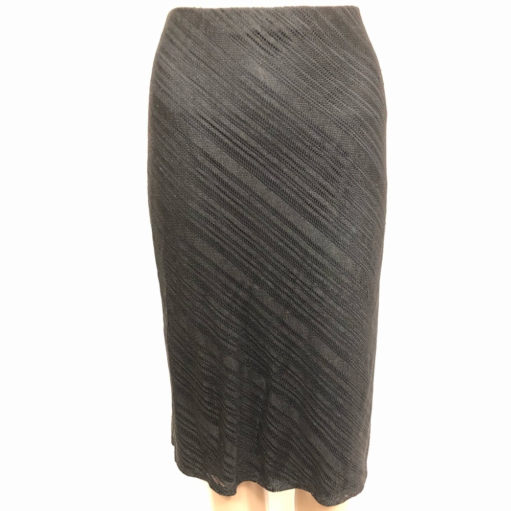 Express Crotchet Lace Hi Lo Knee Length Skirt NWOT